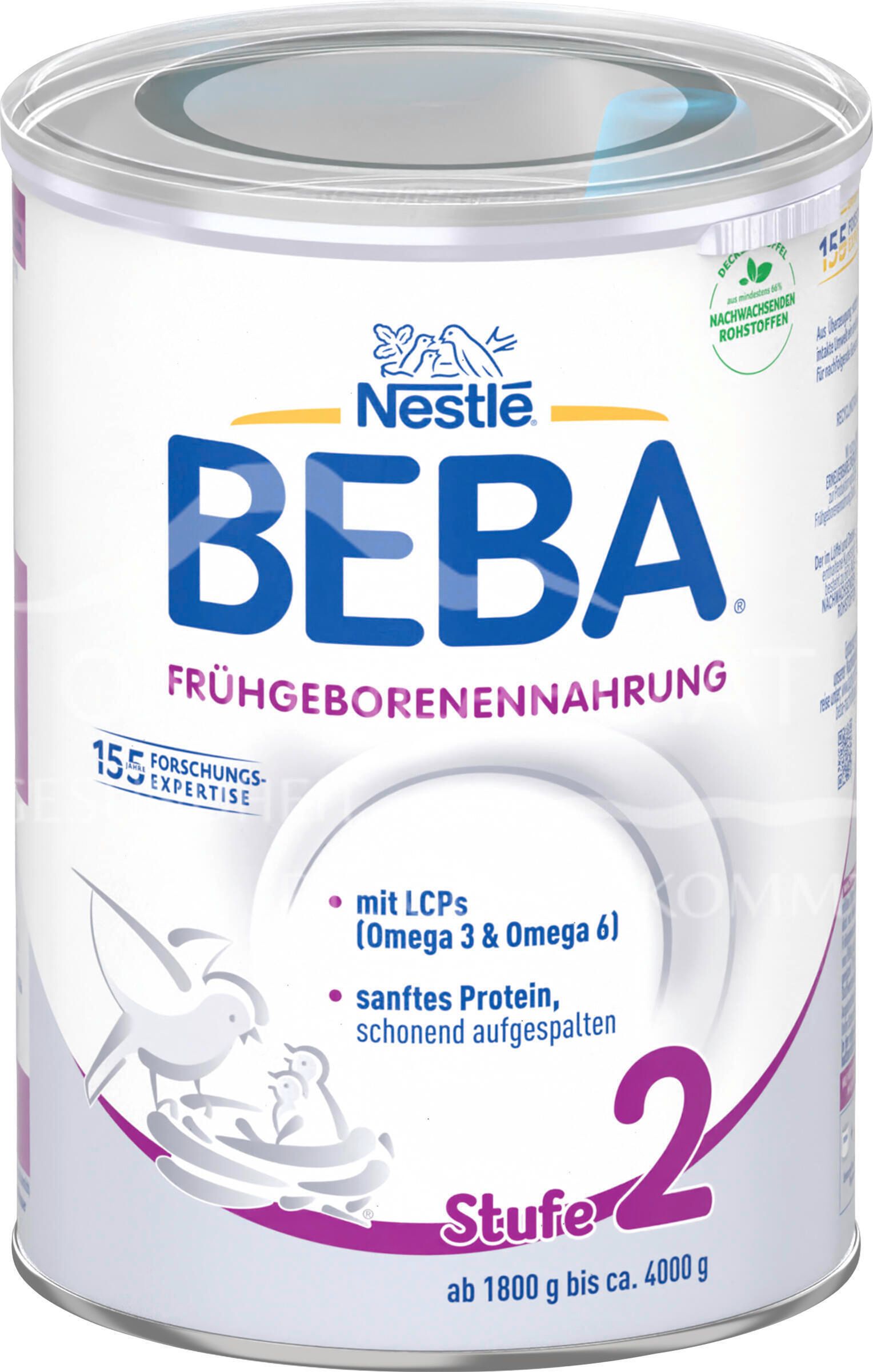 Nestlé Beba Frühgeborenennahrung Stufe 2 Pulver