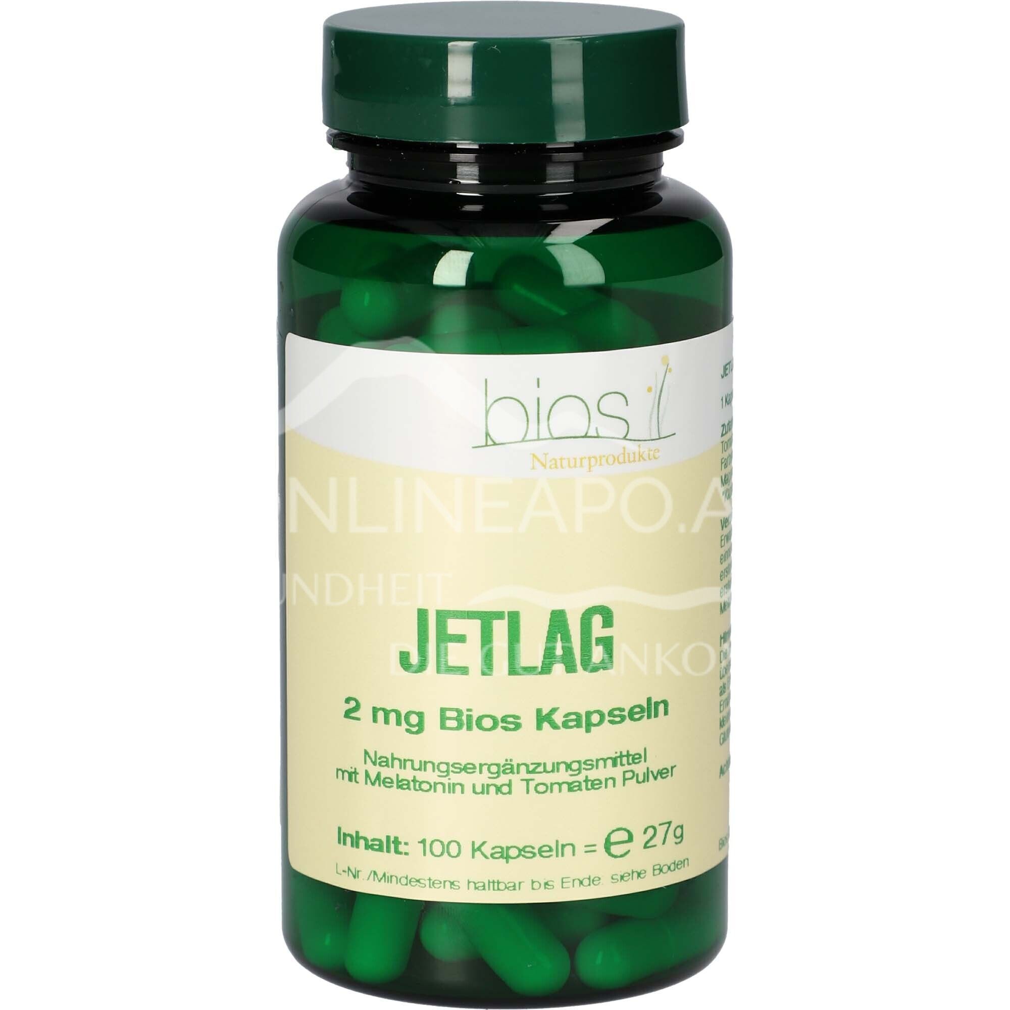 Bios Jetlag 2.0 mg capsules