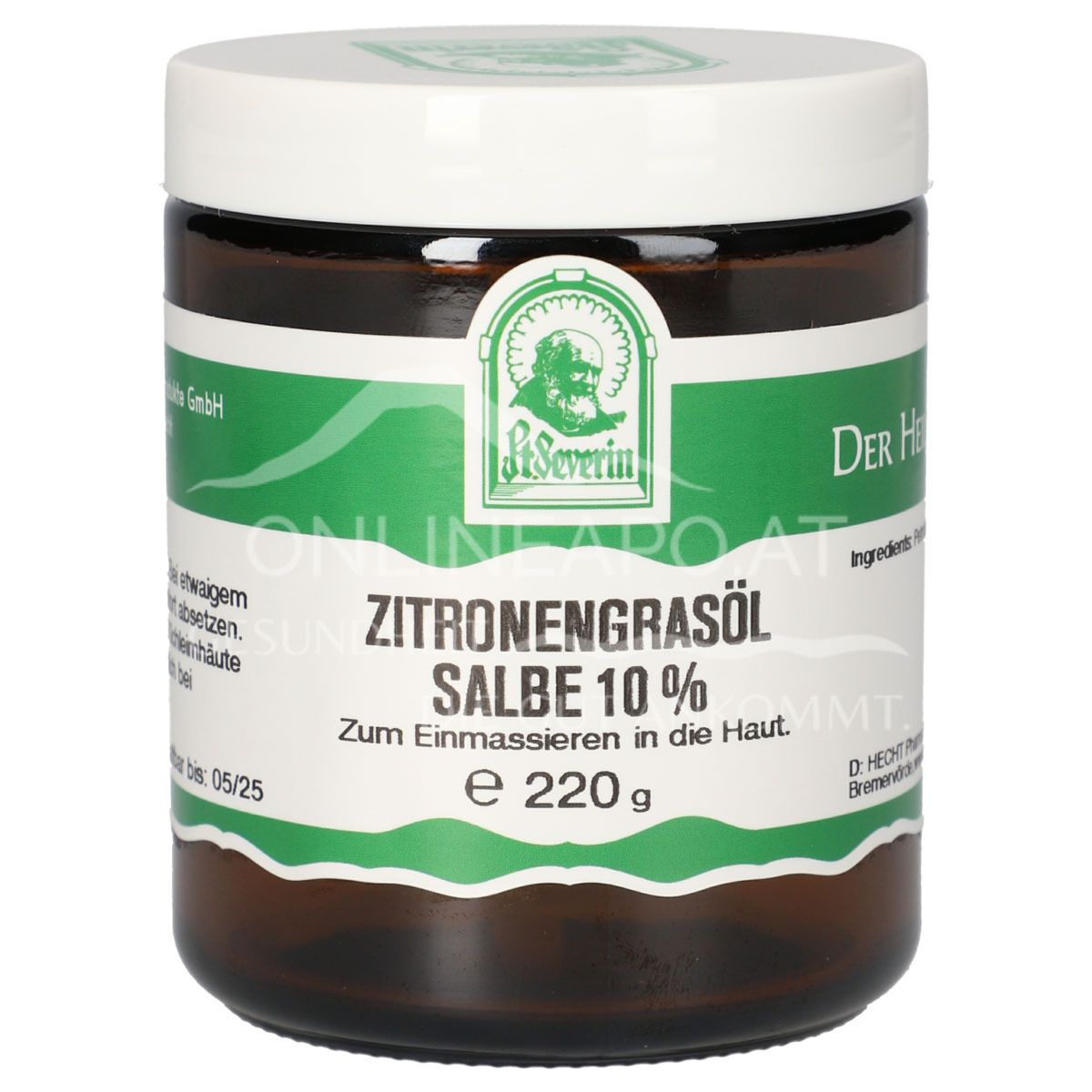 Father Severin lemongrass oil 10% ointment