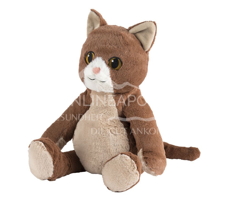 Warmies cat sitting warming soft toy