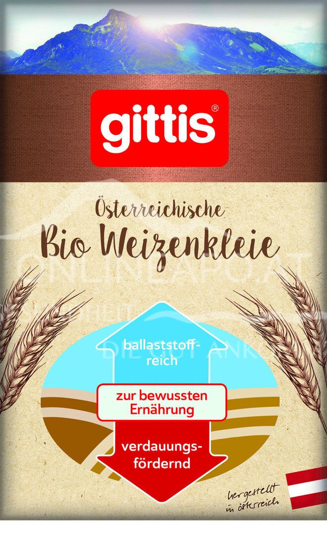 gittis® BIO Weizenkleie