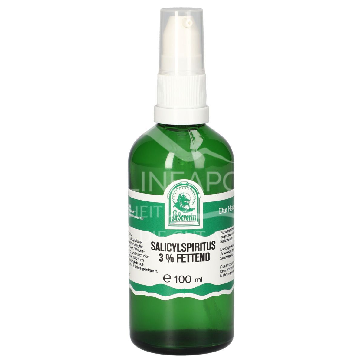 Pater Severin Salicylspiritus 3% fettend Spray