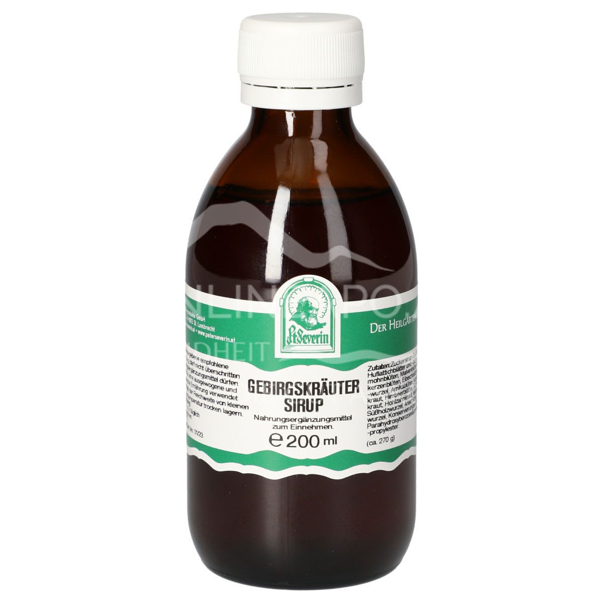 Father Severin mountain herb syrup