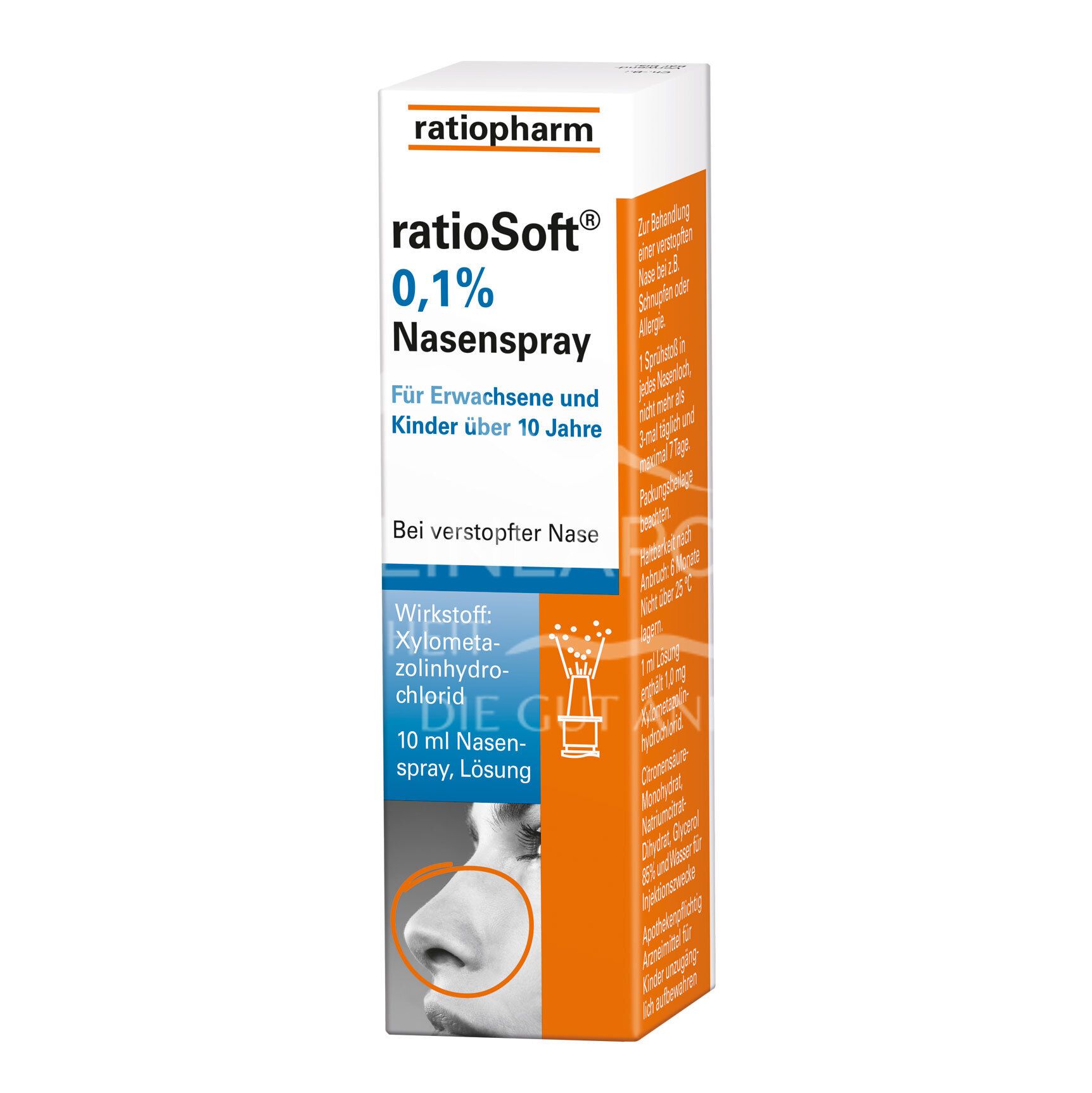 ratioSoft® 0,1% Nasenspray für Erwachsene