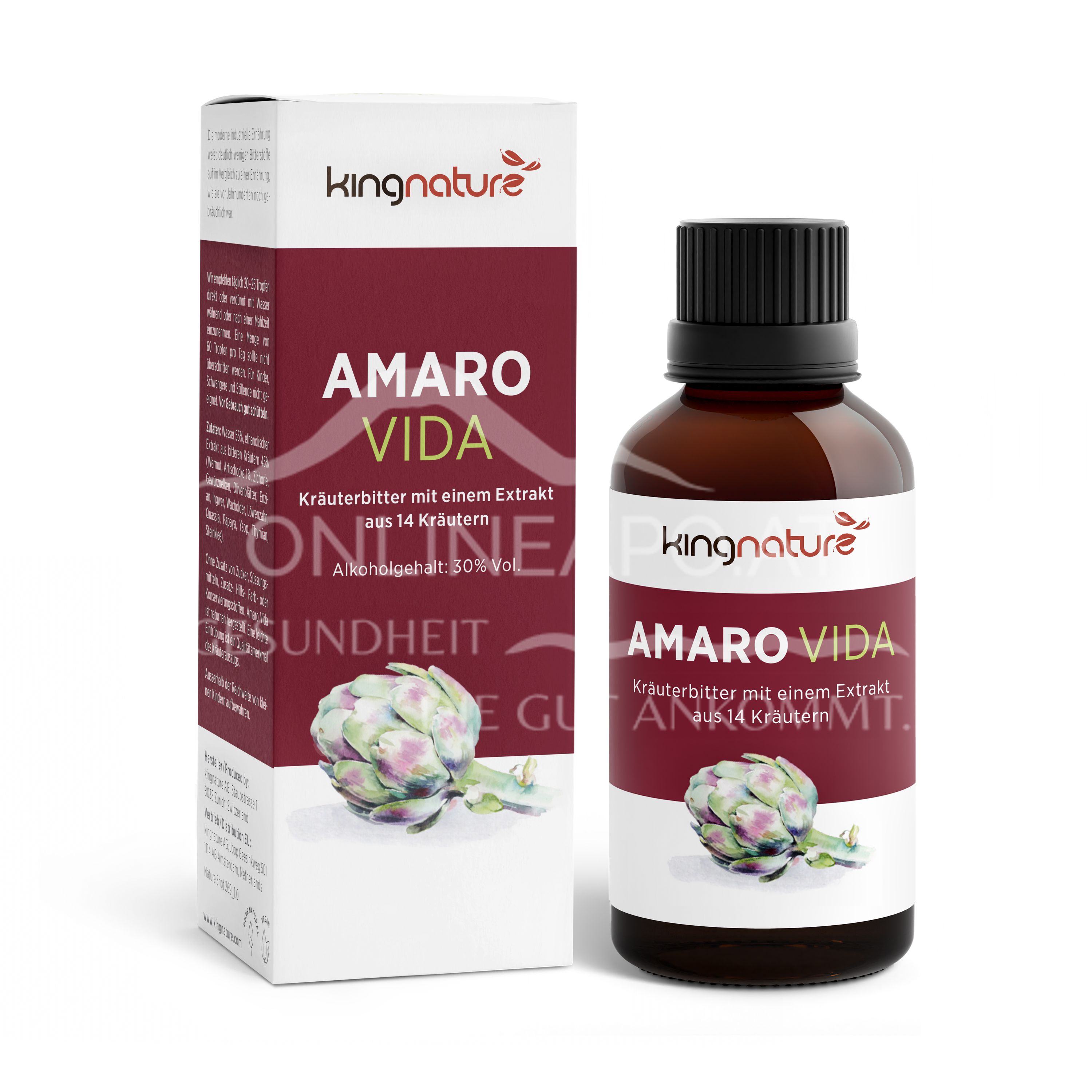 Kingnature Amaro Vida Tropfen