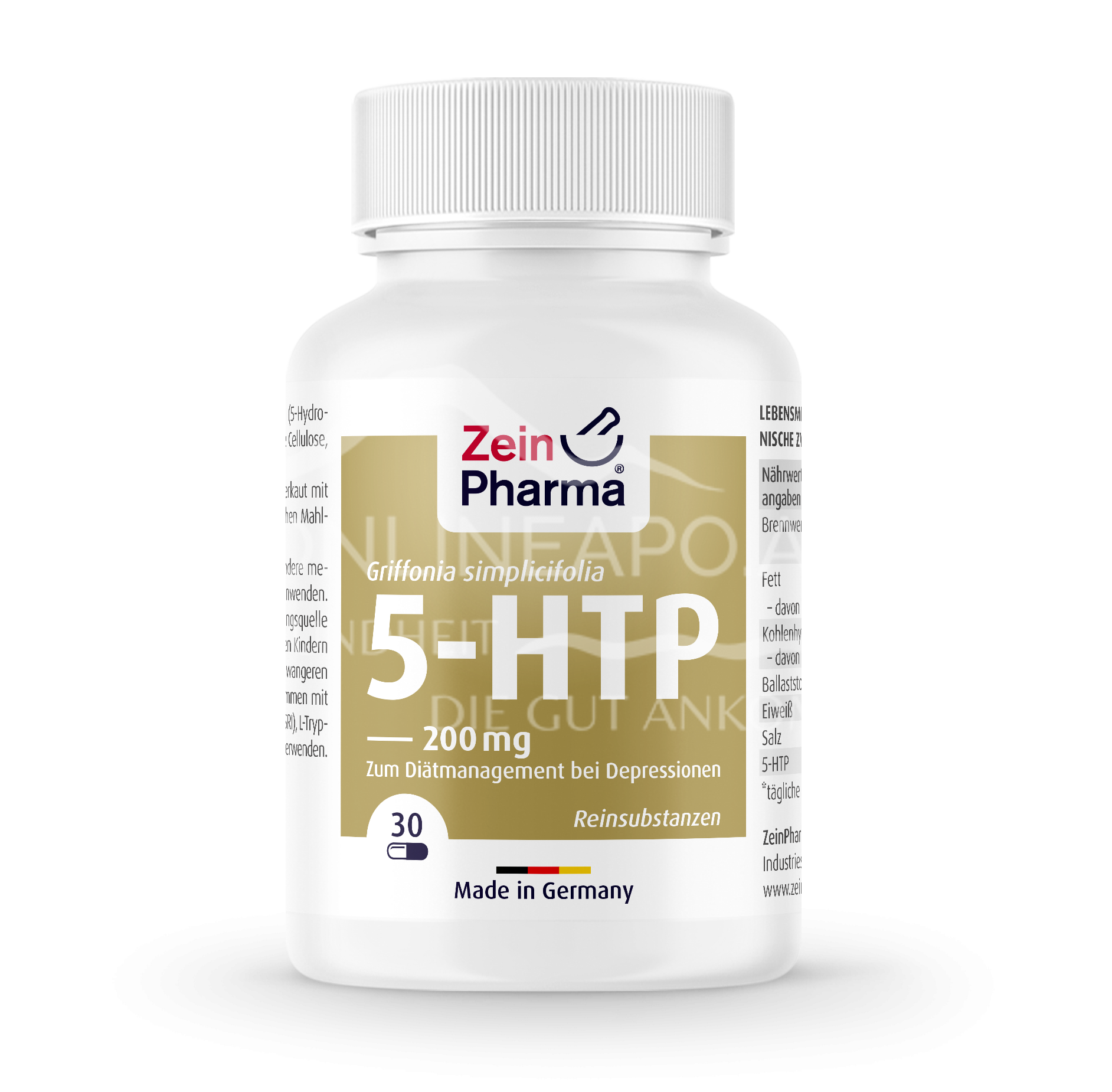 ZeinPharma Griffonia simplicifolia 5-HTP Kapseln 200 mg
