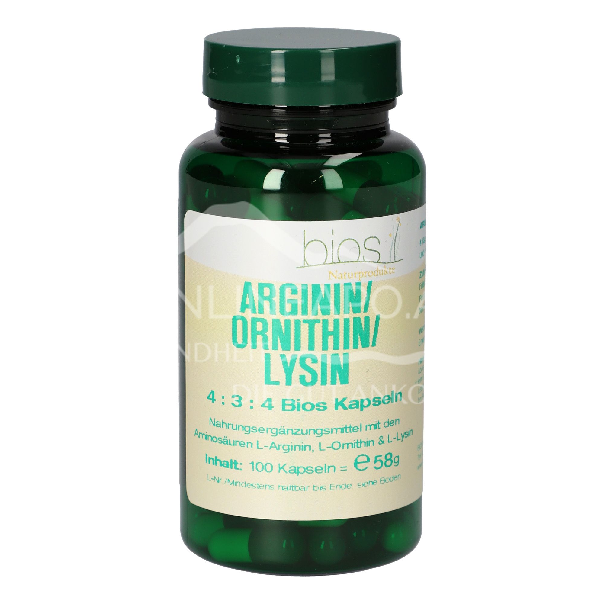 Bios Arginin / Ornithin / Lysin Kapseln