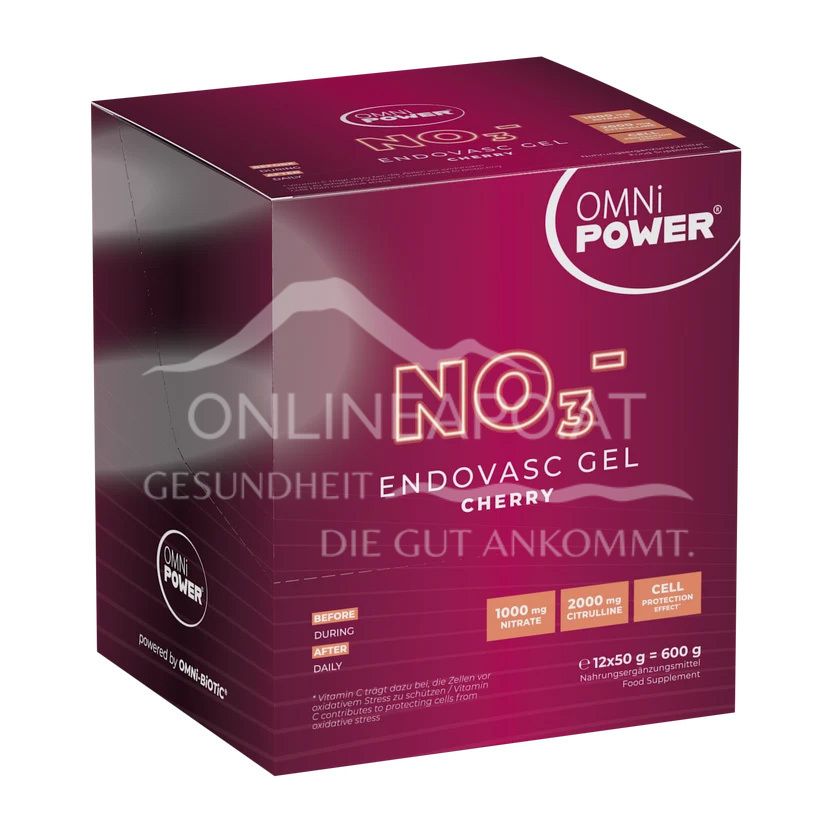 OMNi-POWER® ENDOVASC GEL Cherry 50g