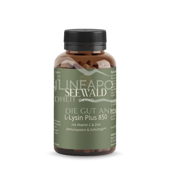 Seewald Ortho L-Lysine Plus 850 Capsules