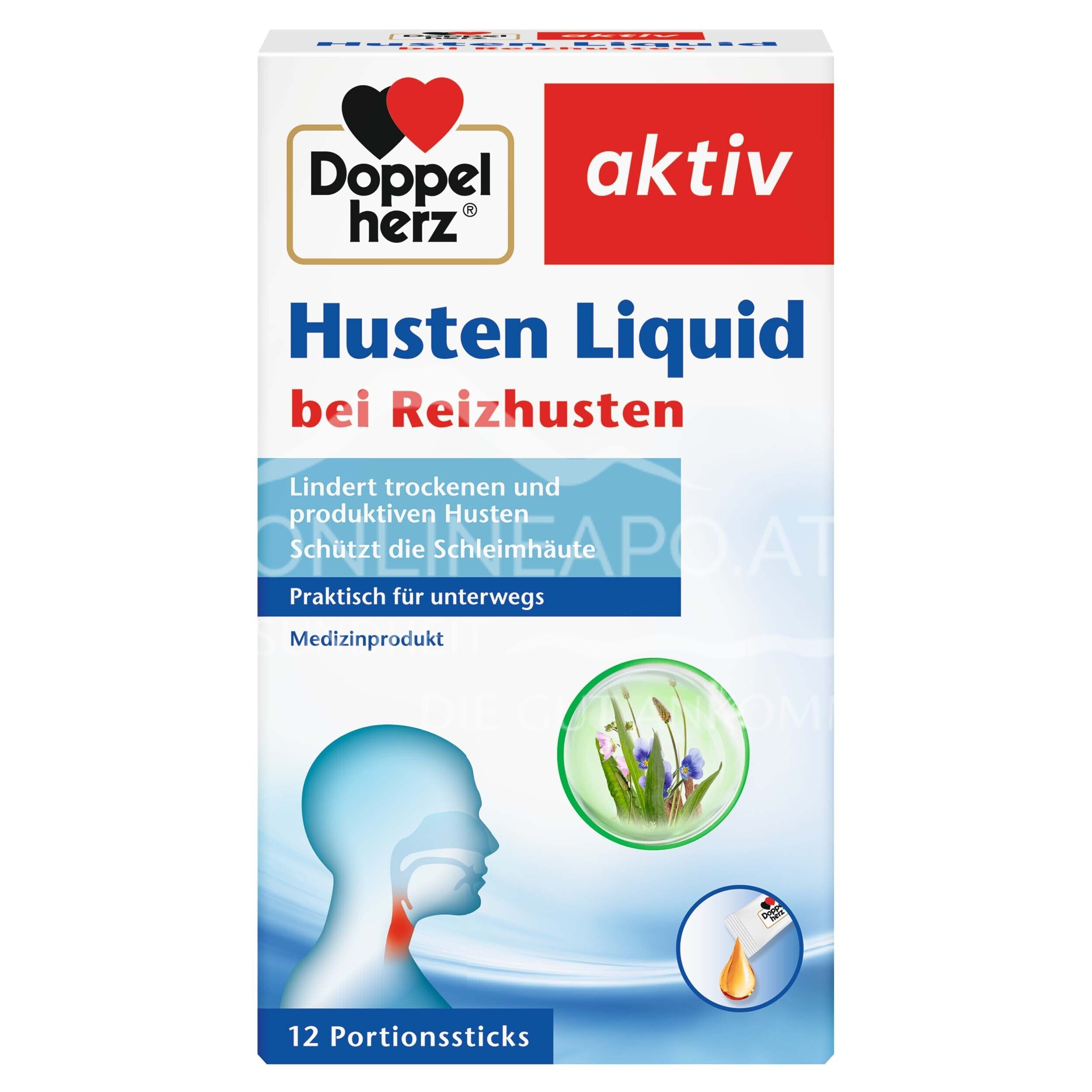 Doppelherz aktiv Husten Liquid Portionssticks