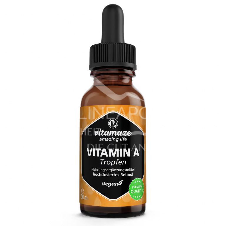 Vitamaze Vitamin A 500 mcg Tropfen