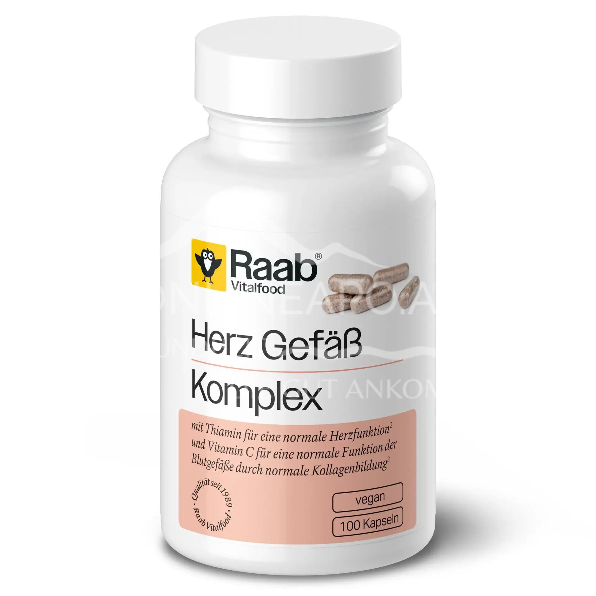 Raab® Vitalfood Herz Gefäß Komplex Kapseln