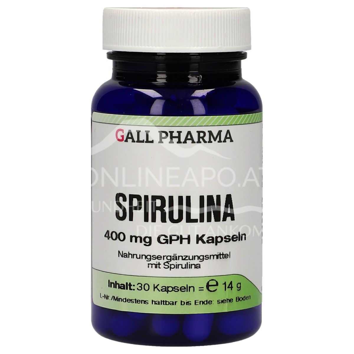 Gall Pharma Spirulina 400 mg Kapseln