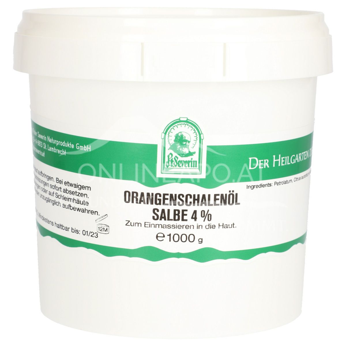 Father Severin Orange Peel Oil Ointment 4%