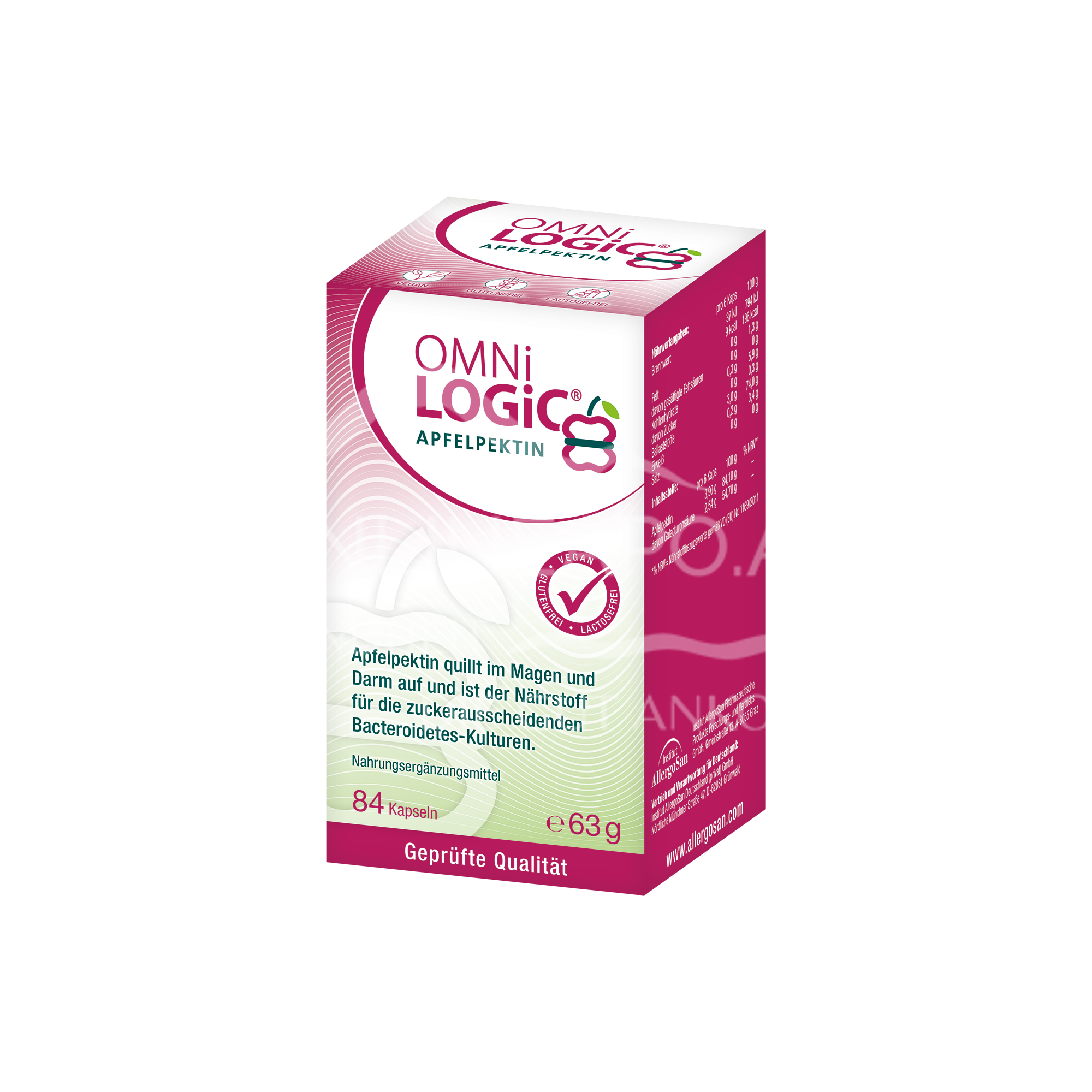 OMNi-LOGiC® APFELPEKTIN Kapseln
