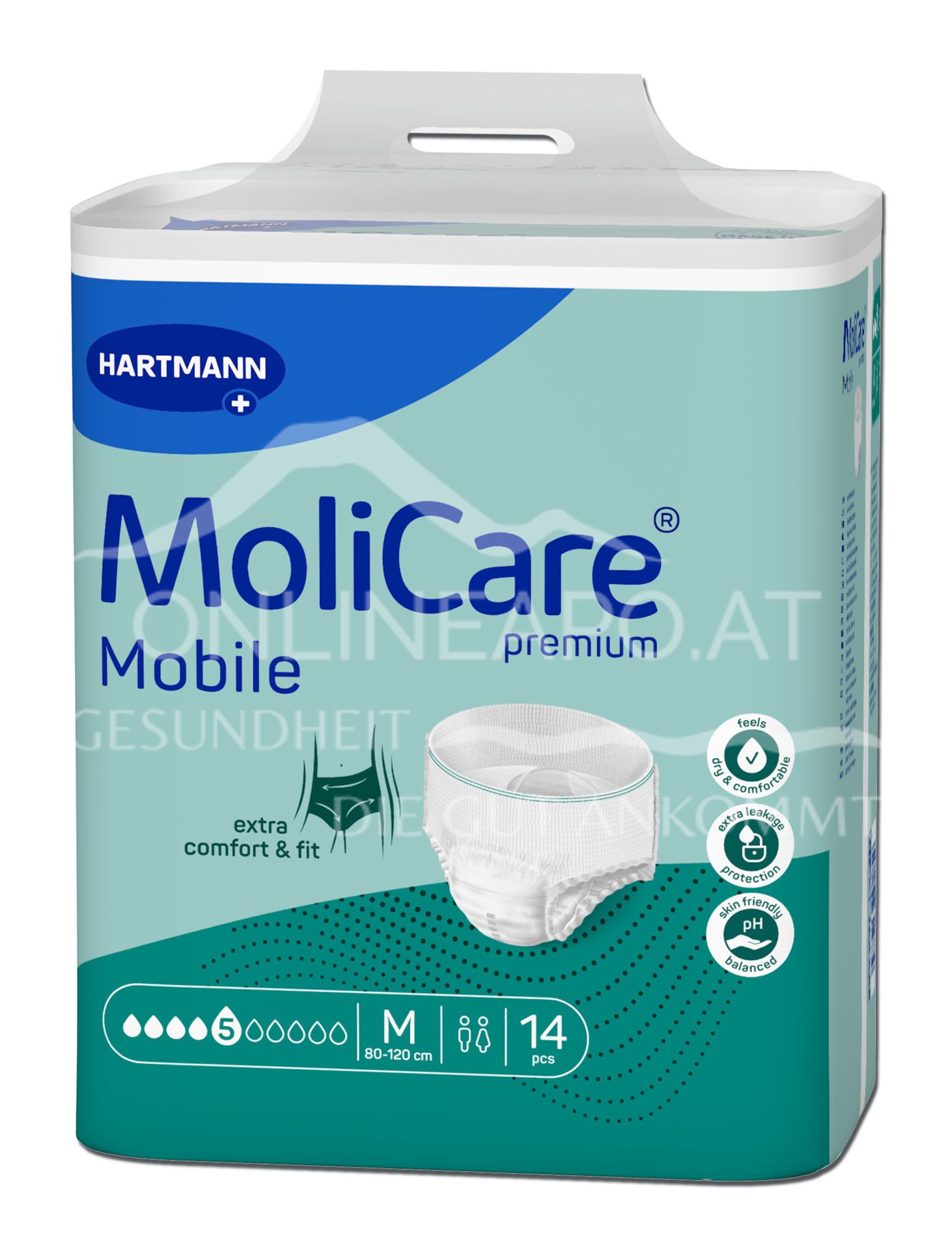 MoliCare® premium Mobile 5 drops incontinence pants - size M