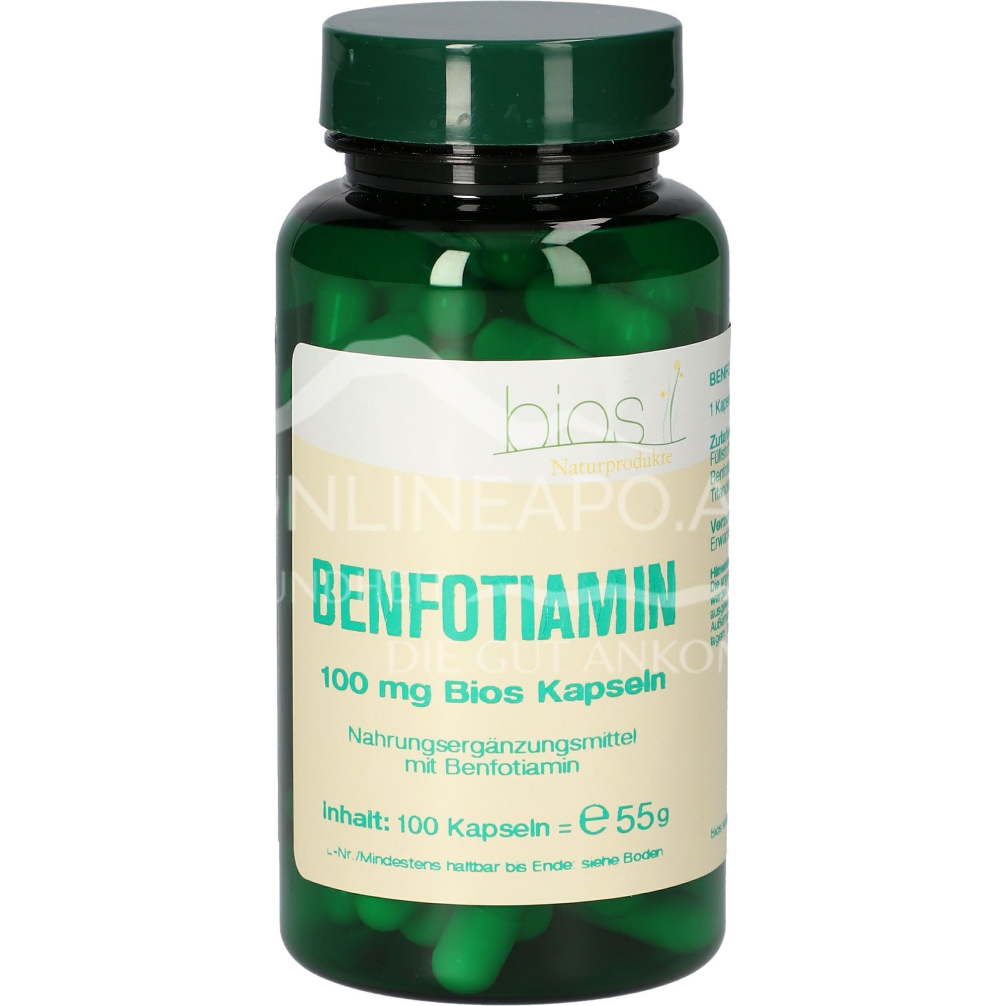 Bios Benfotiamin 100 mg Kapseln