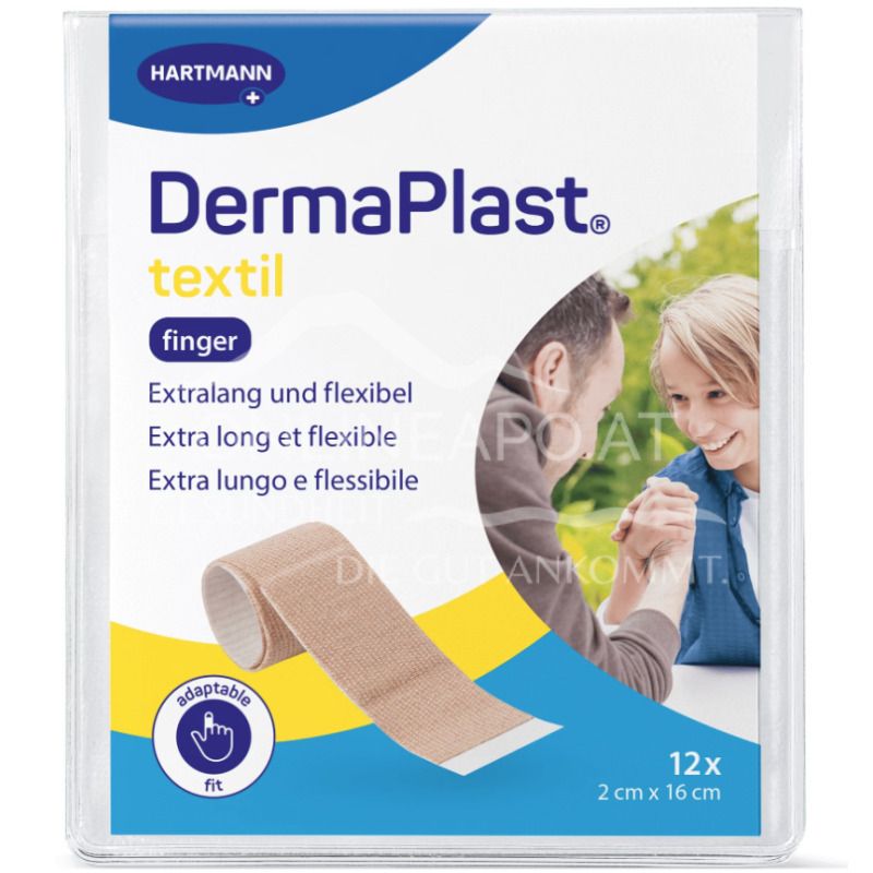 DermaPlast® textile plaster finger bandage 2 x 16 cm