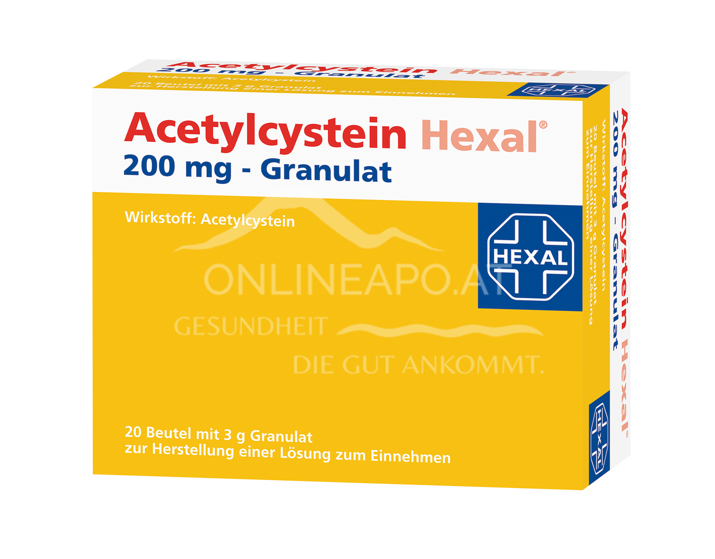 Acetylcystein Hexal 200 mg Granulat Beutel
