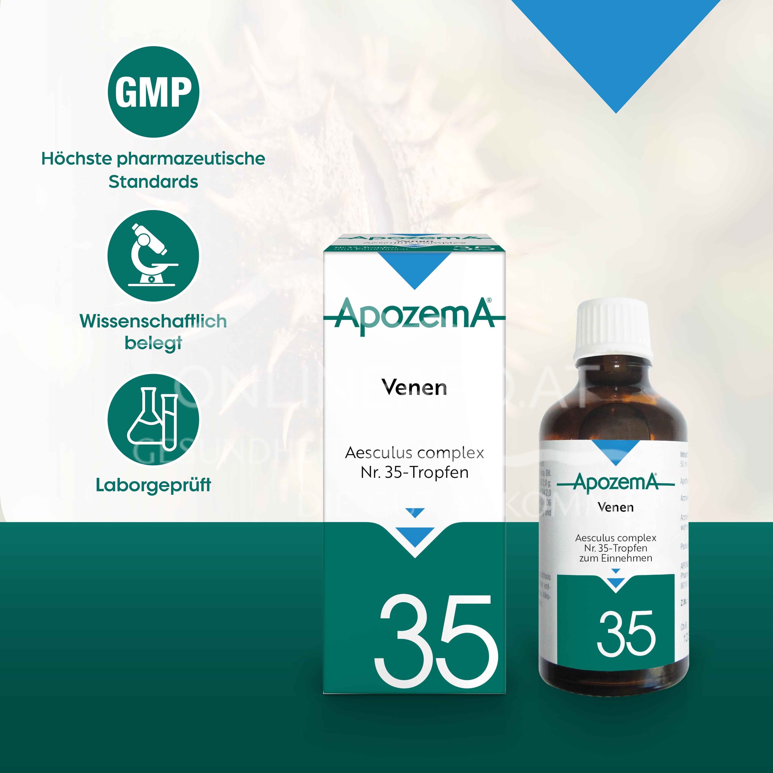 Apozema® Vein Aesculus complex No. 35 drops for oral use