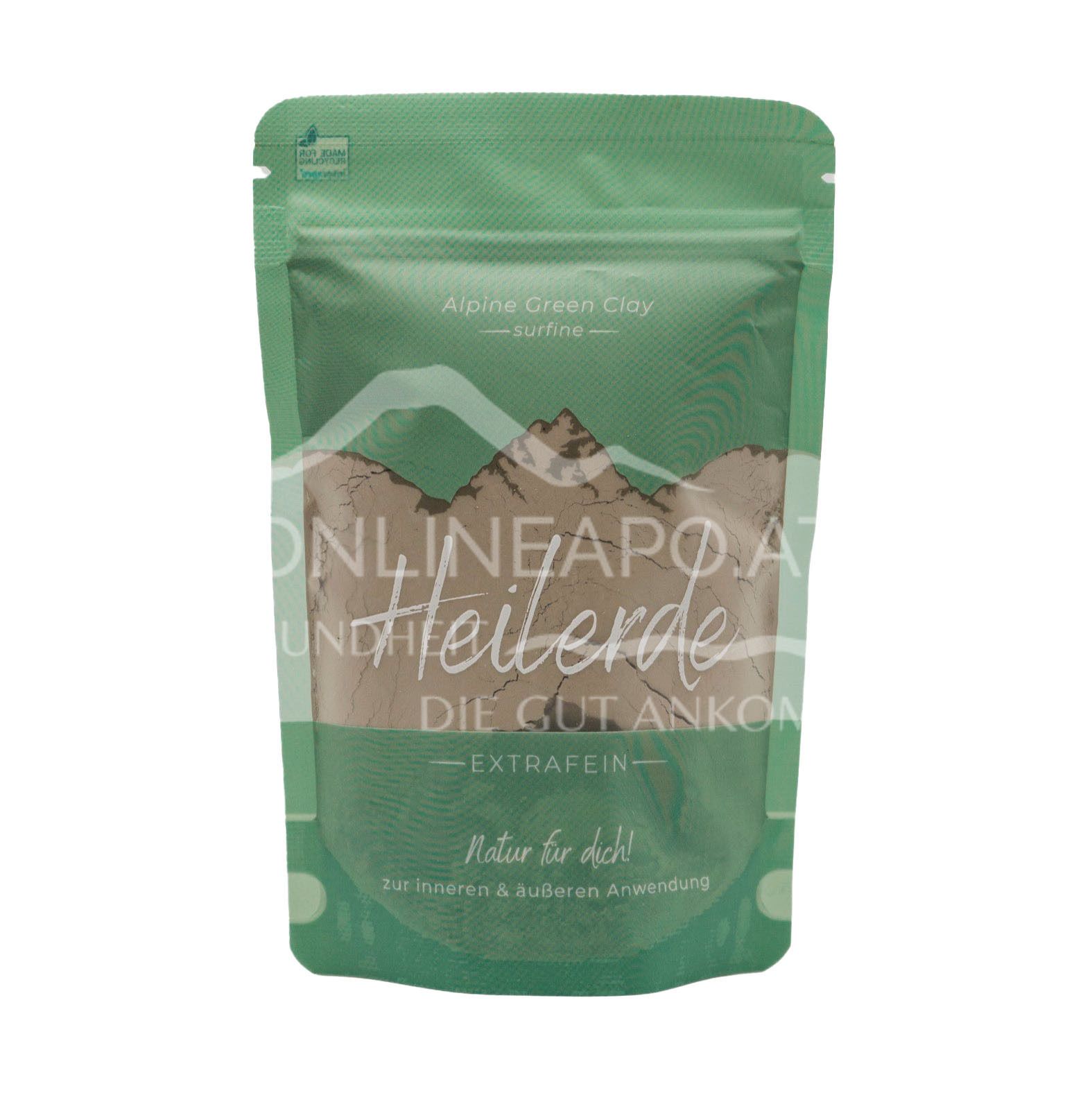 Alpine Green Clay Heilerde Extrafein