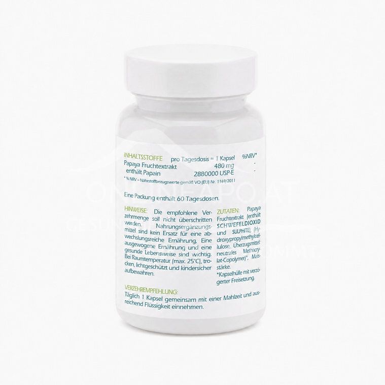 Vitalsee Monozym Papain Kapseln