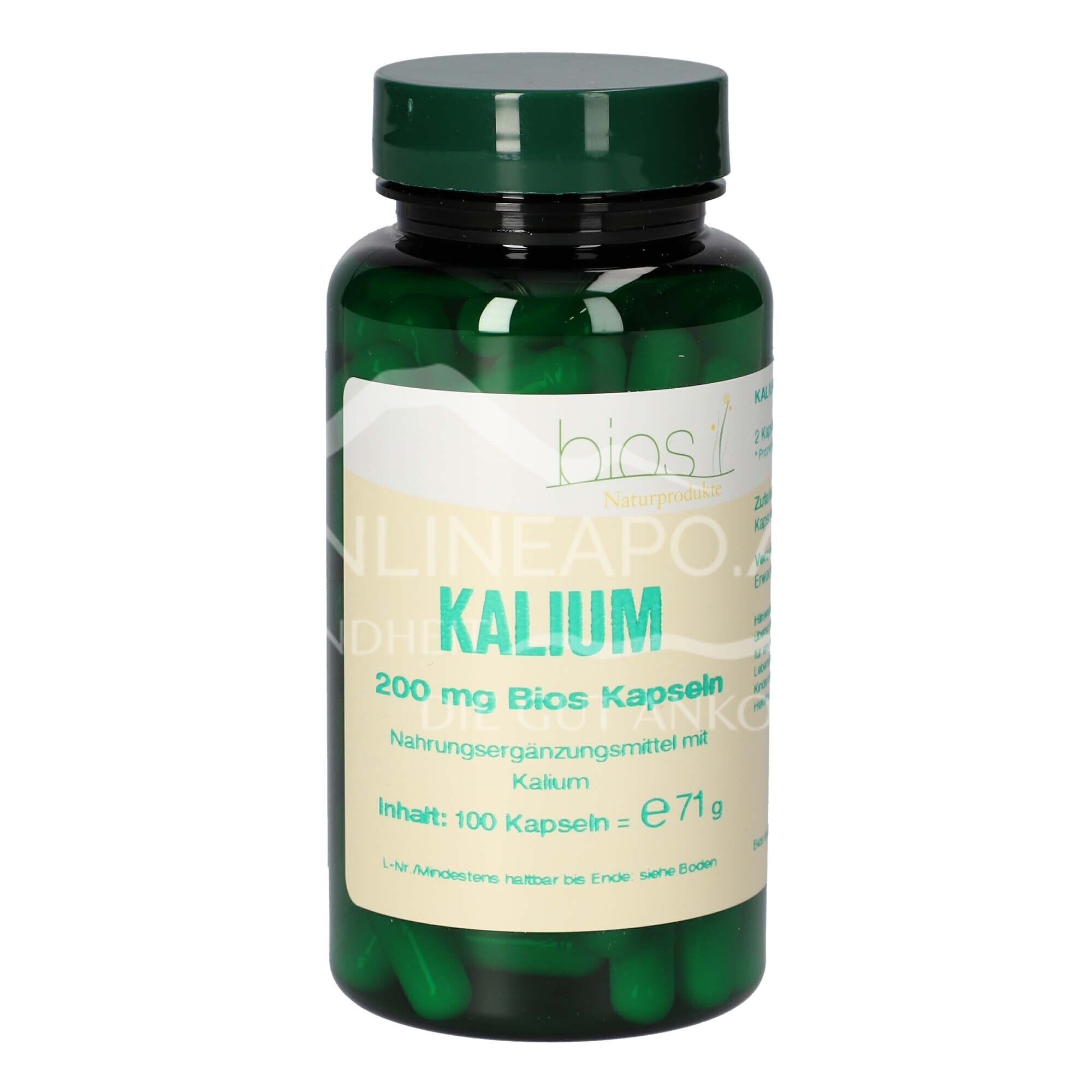 Bios Kalium 200 mg Kapseln