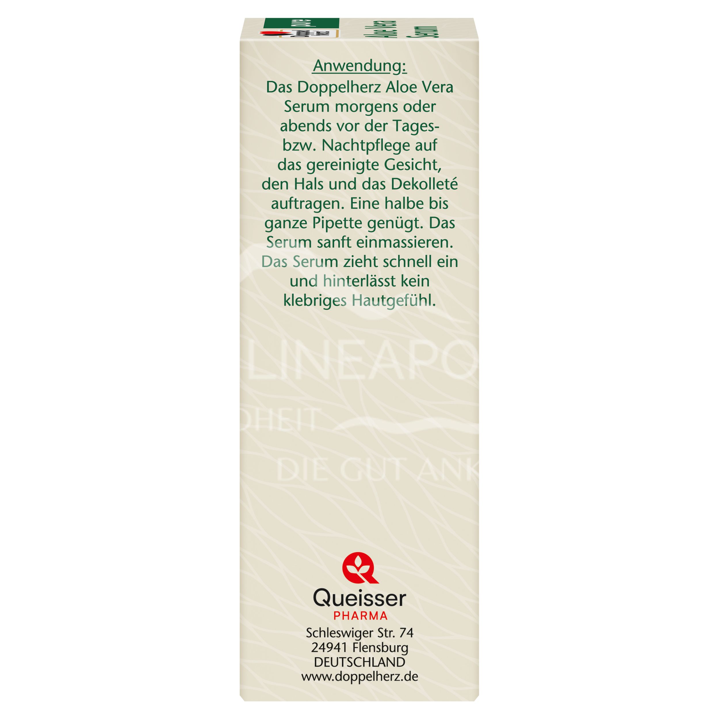 Doppelherz pure aloe vera serum with hyaluronic acid and glycerine