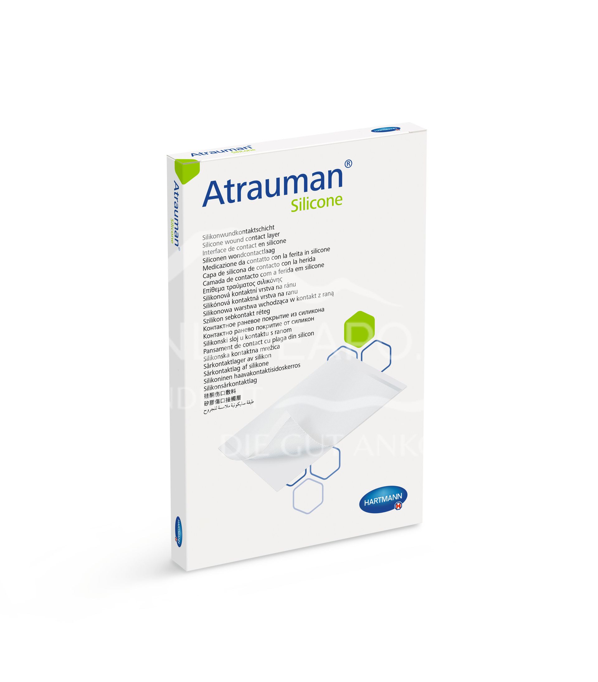Atrauman® Silicone Silikonwundkontaktschicht, steril 5 x 7 cm