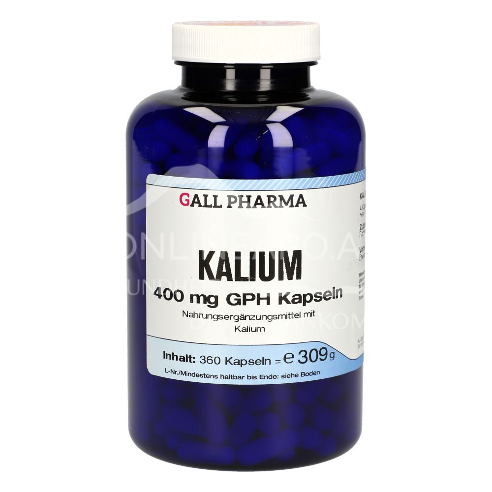 Gall Pharma Potassium 400 mg Capsules