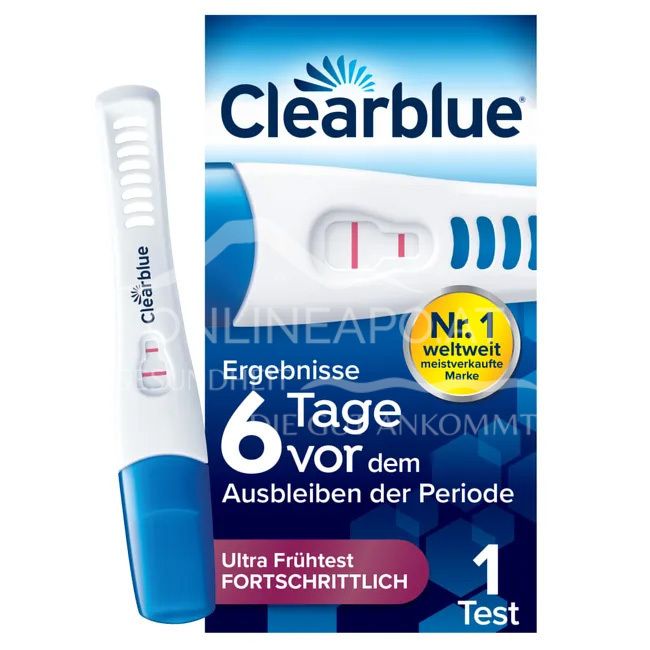 Clearblue Pregnancy Test 6 days before - 2 hormones
