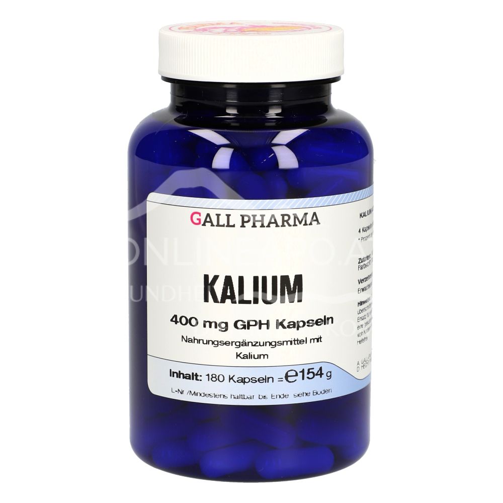 Gall Pharma Potassium 400 mg Capsules