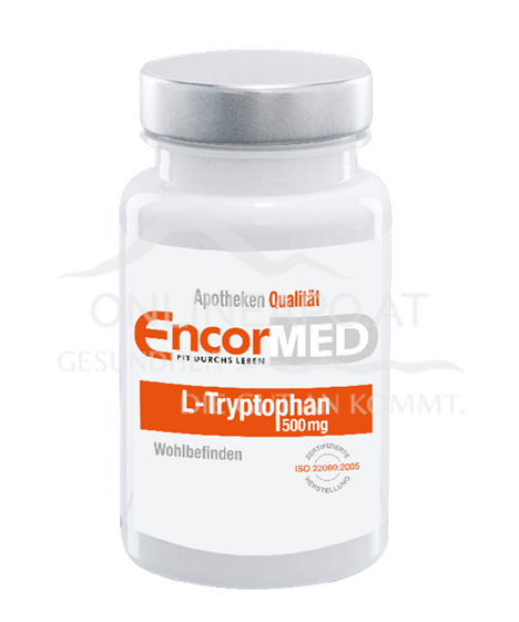 EncorMed L-Tryptophan 500 mg Kapseln