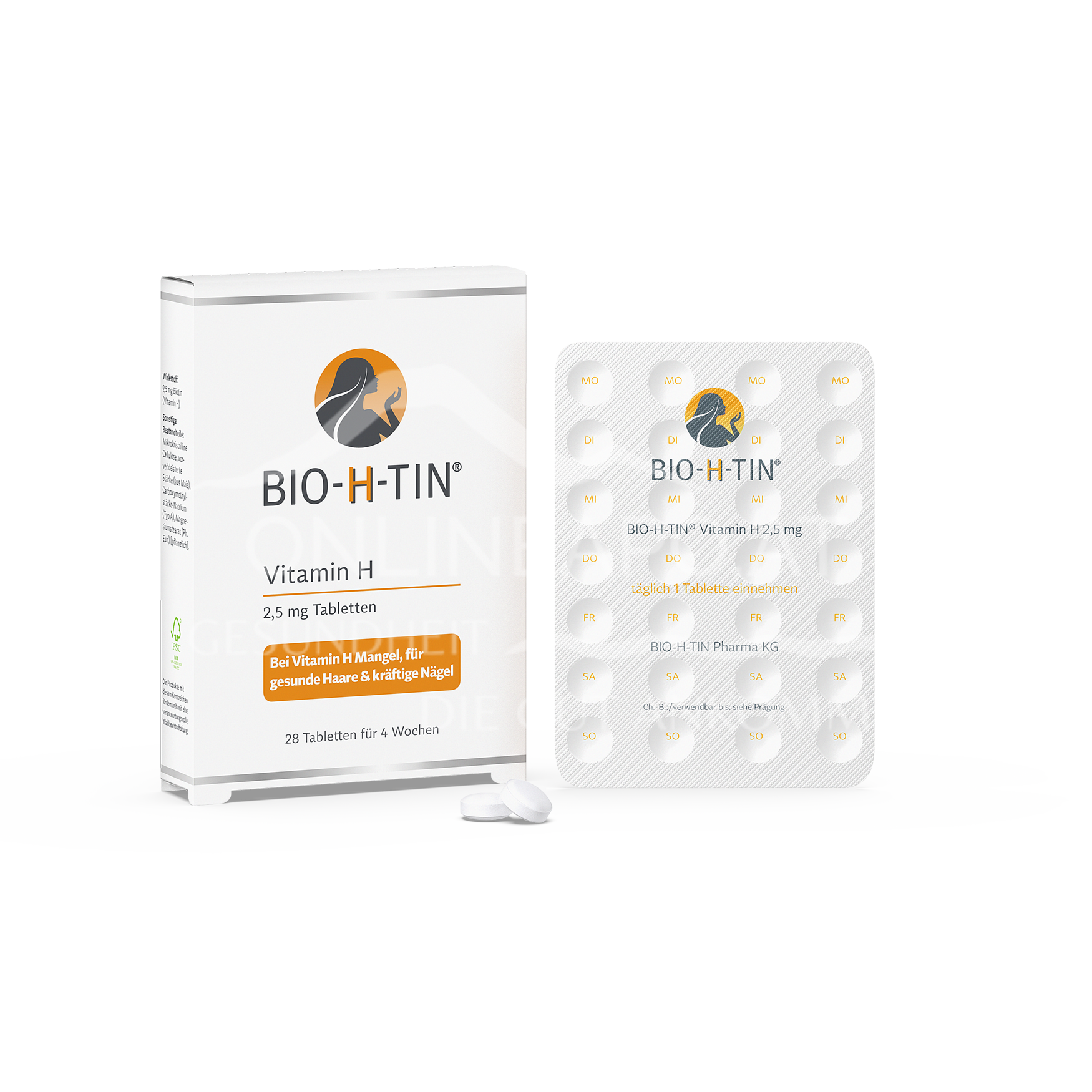 Bio H Tin 10 Mg Erfahrungsberichte BIO-H-TIN® Vitamin H 2,5mg Tabletten | schnell günstig geliefert
