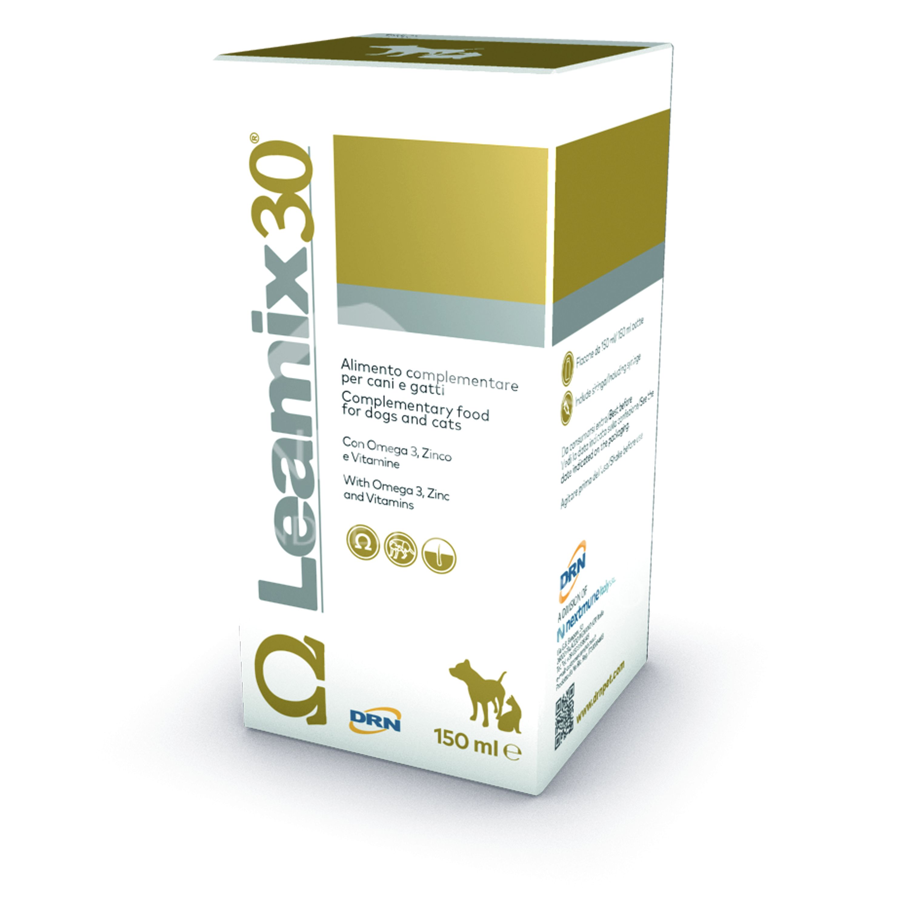 DRN Leamix 30® Omega 3 Öl für Hunde und Katzen