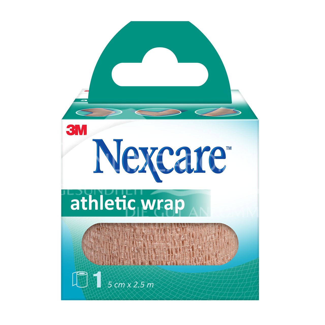 3M Nexcare™ Athletic Wrap hautfarben, 5 cm x 2,3 m