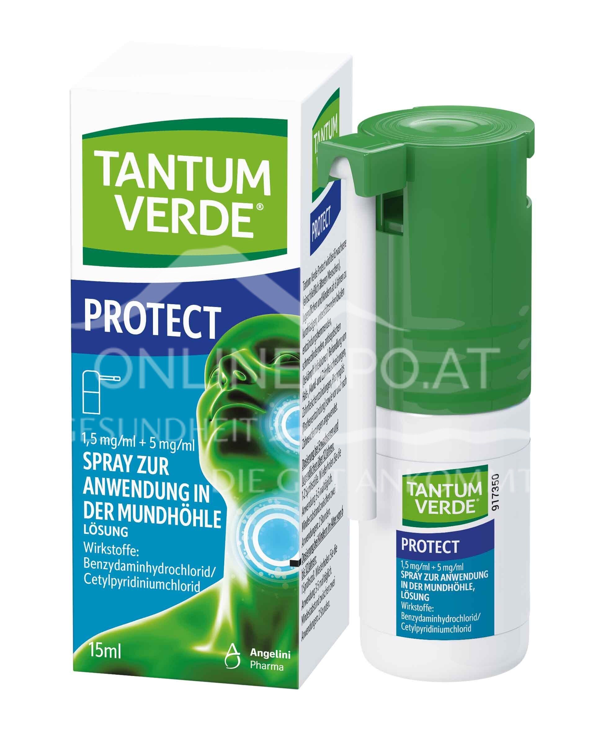 Tantum Verde® Protect Spray zur Anwendung in der Mundhöhle