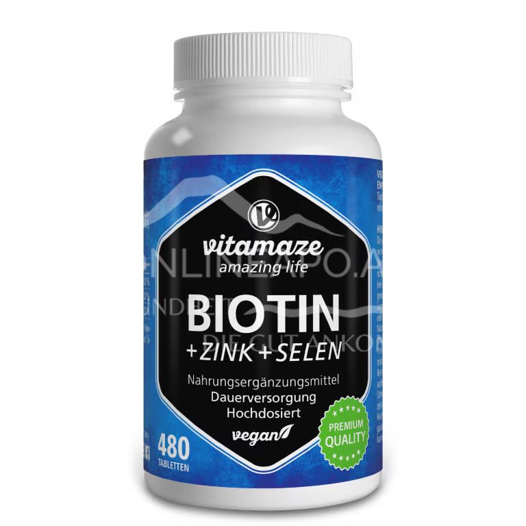 Vitamaze Biotin + Zink + Selen Tabletten