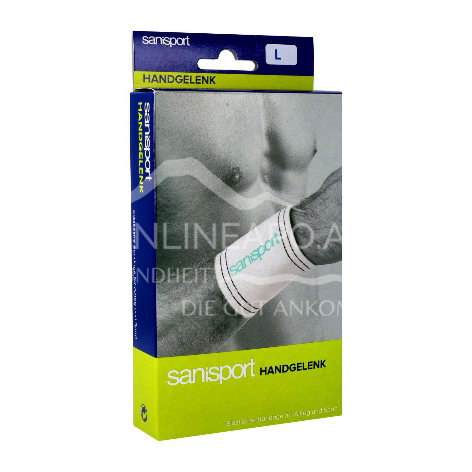 sanisport wrist support with Velcro fastener