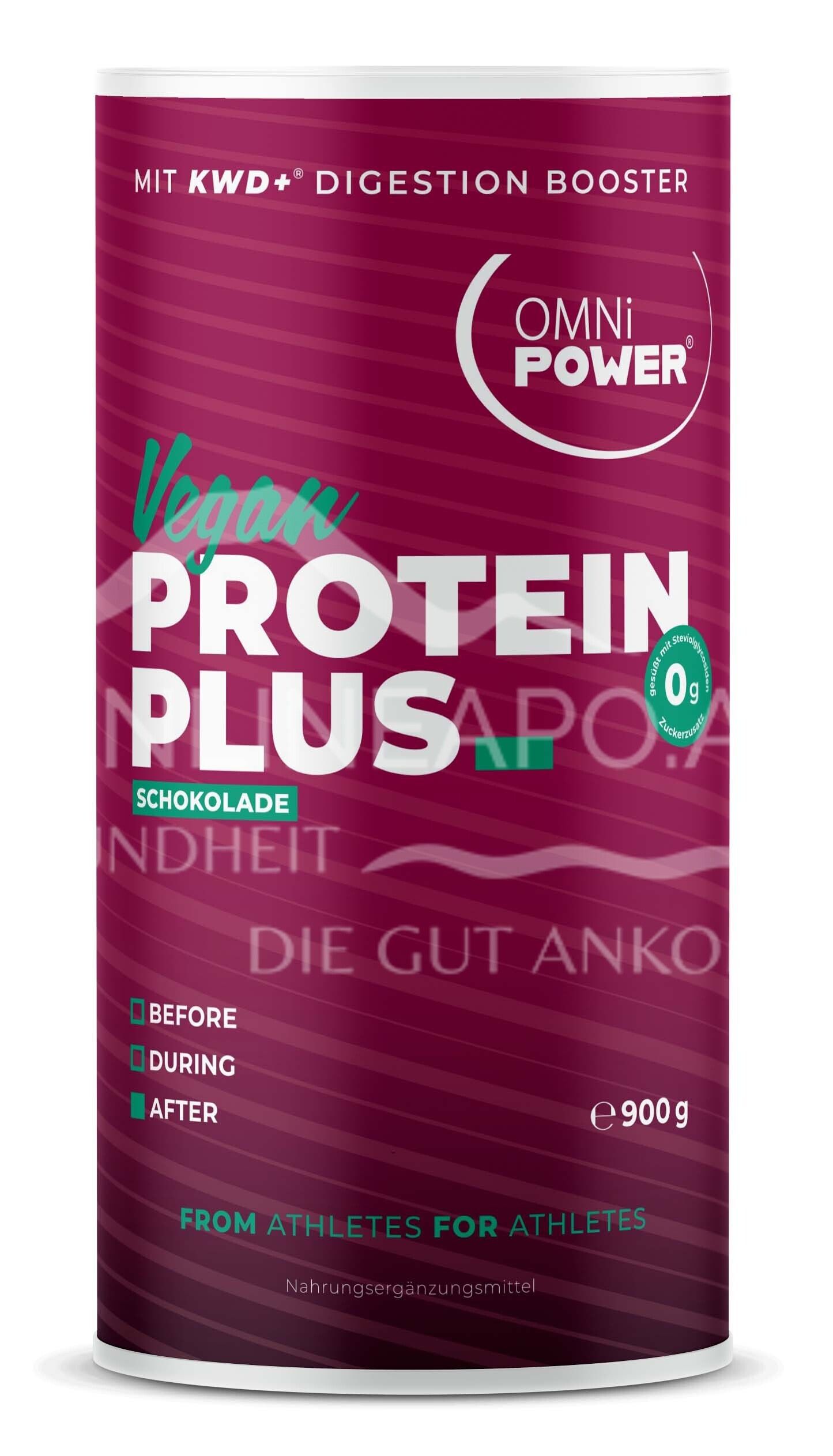 OMNi POWER® Protein Plus Pulver Vegan Schokolade