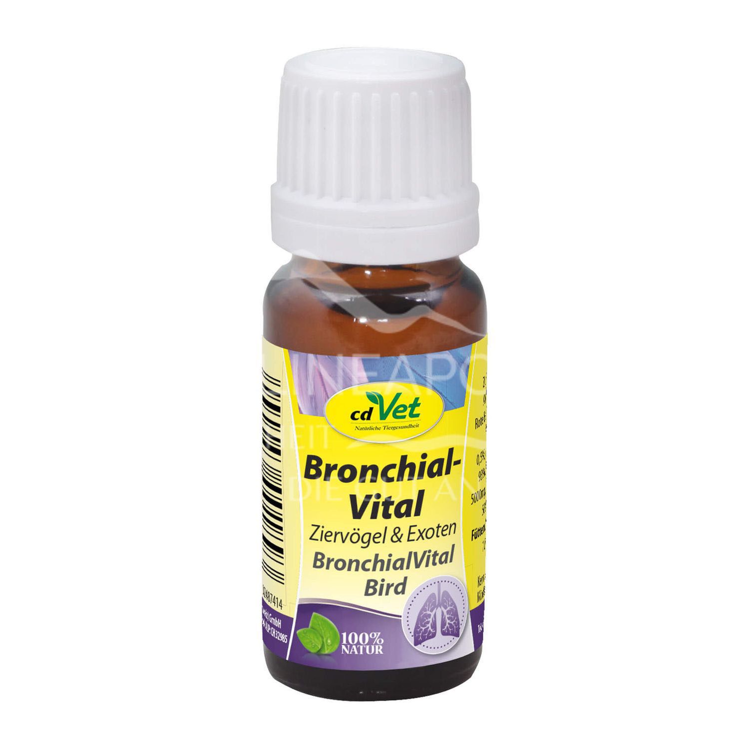 cdVet BronchialVital Ziervögel & Exoten Flüssigkeit