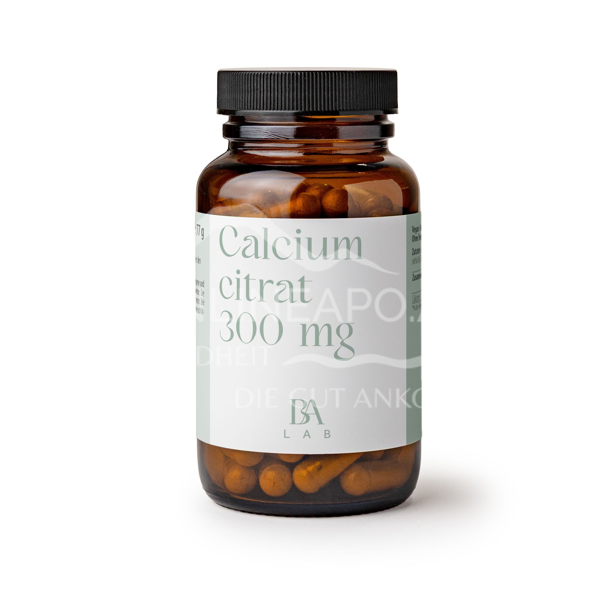 Bioflora LAB Calciumcitrat 300 mg Kapseln