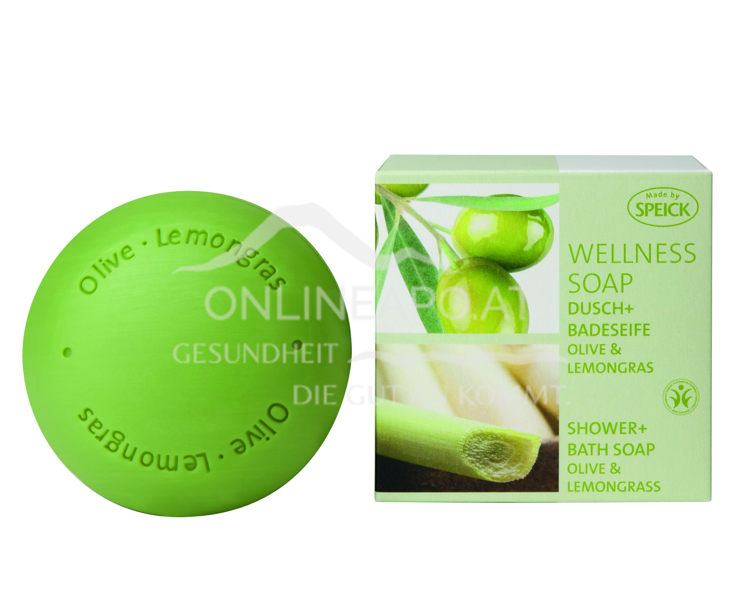Made by Speick Wellness Soap Olive & Lemongras