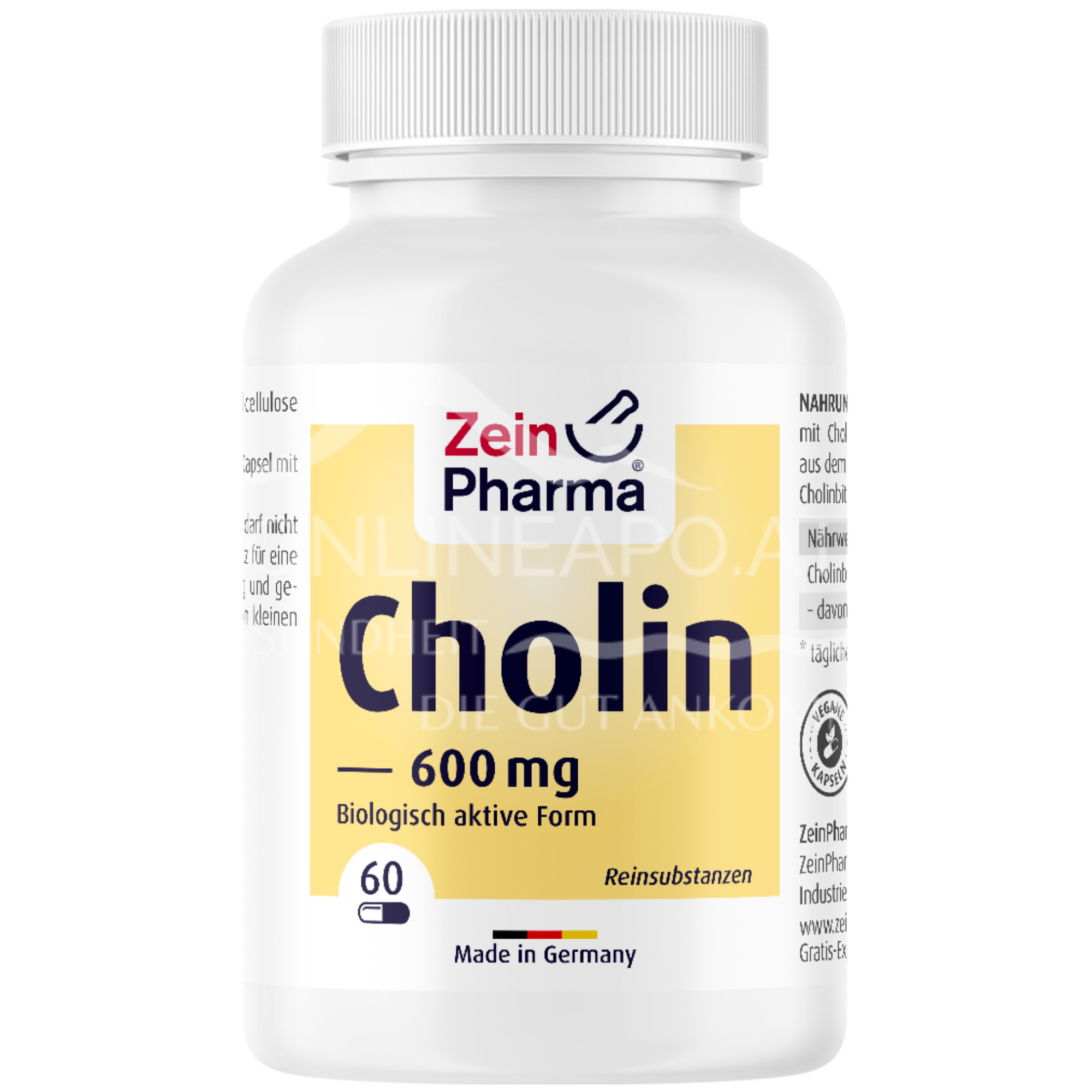 ZeinPharma Cholin Kapseln 600 mg