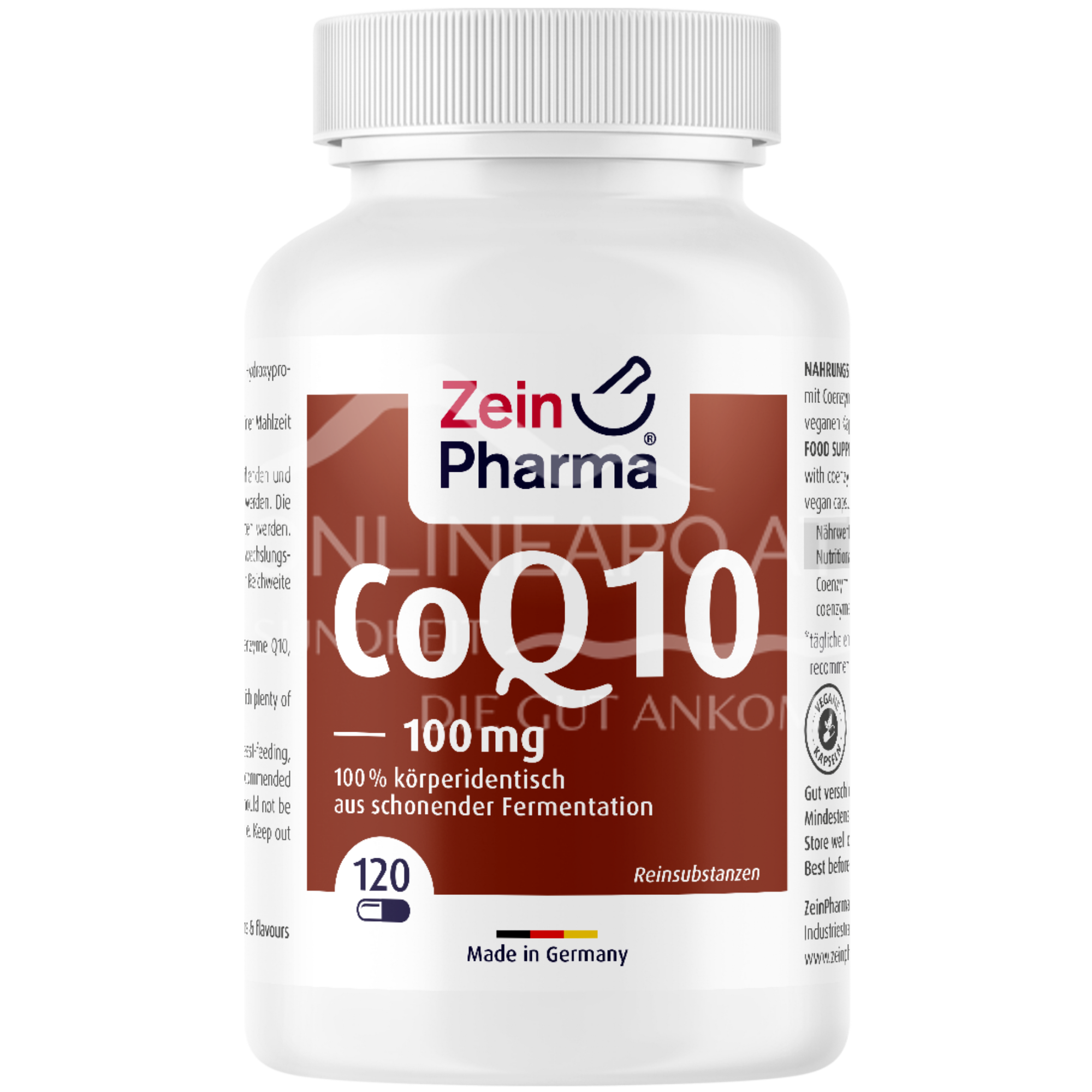 Zeinpharma Coenzym Q10 100 mg Kapseln