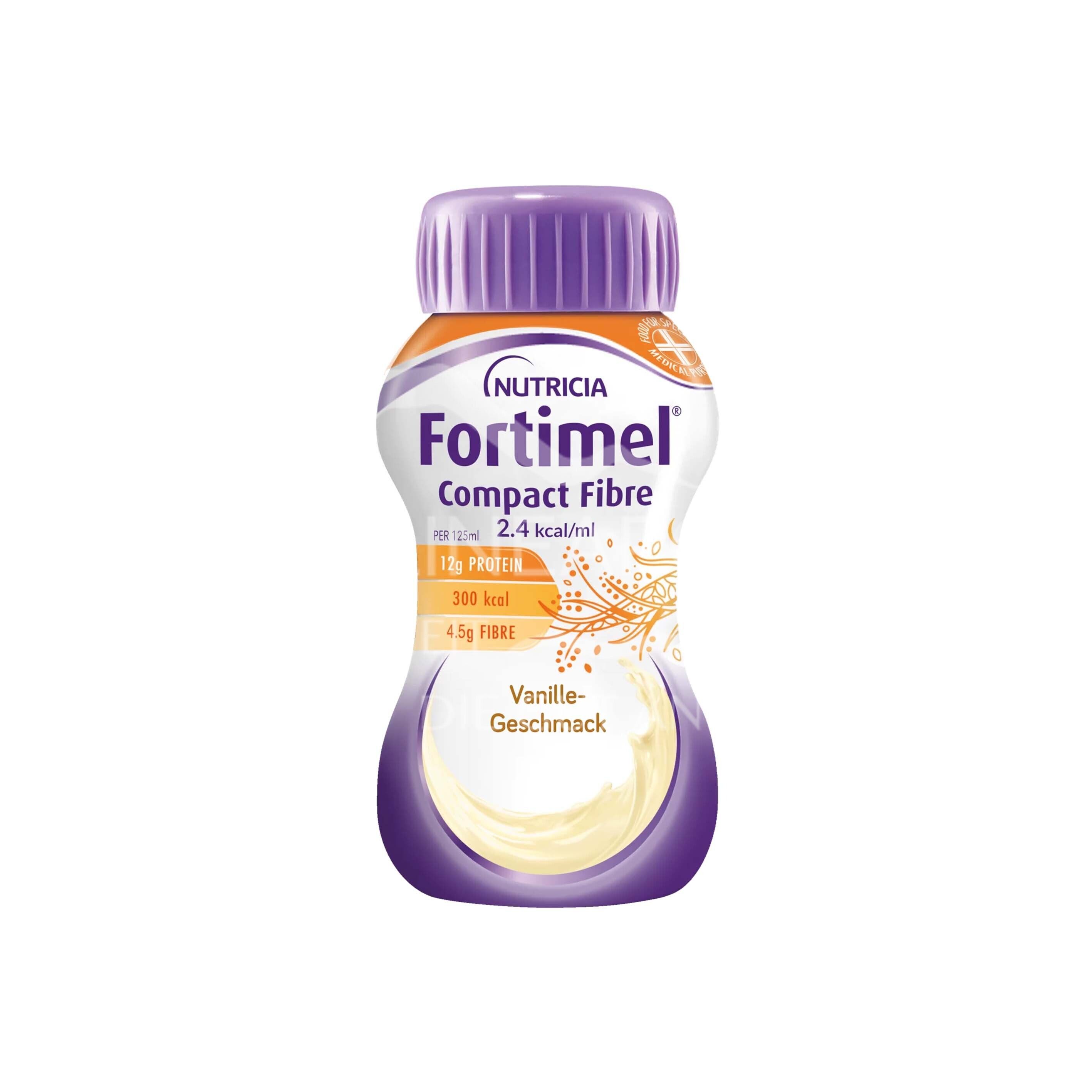 Nutricia Fortimel Compact Fibre 2.4 kcal Vanille Trinknahrung 125 ml