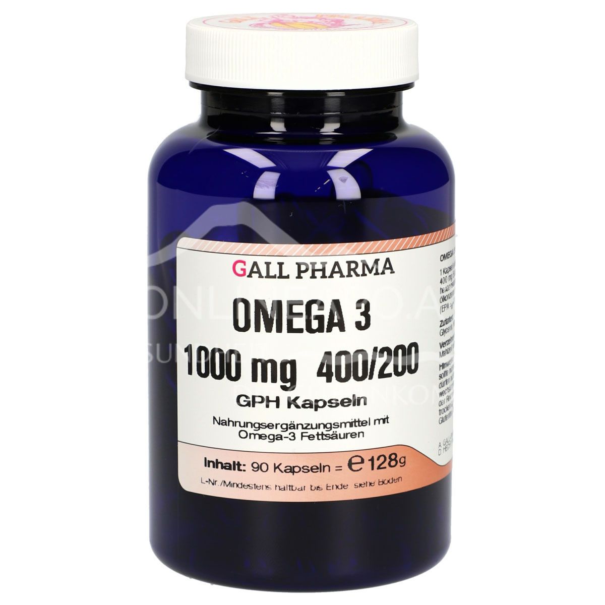 Gall Pharma Omega 3 1000 mg 400/200 capsules