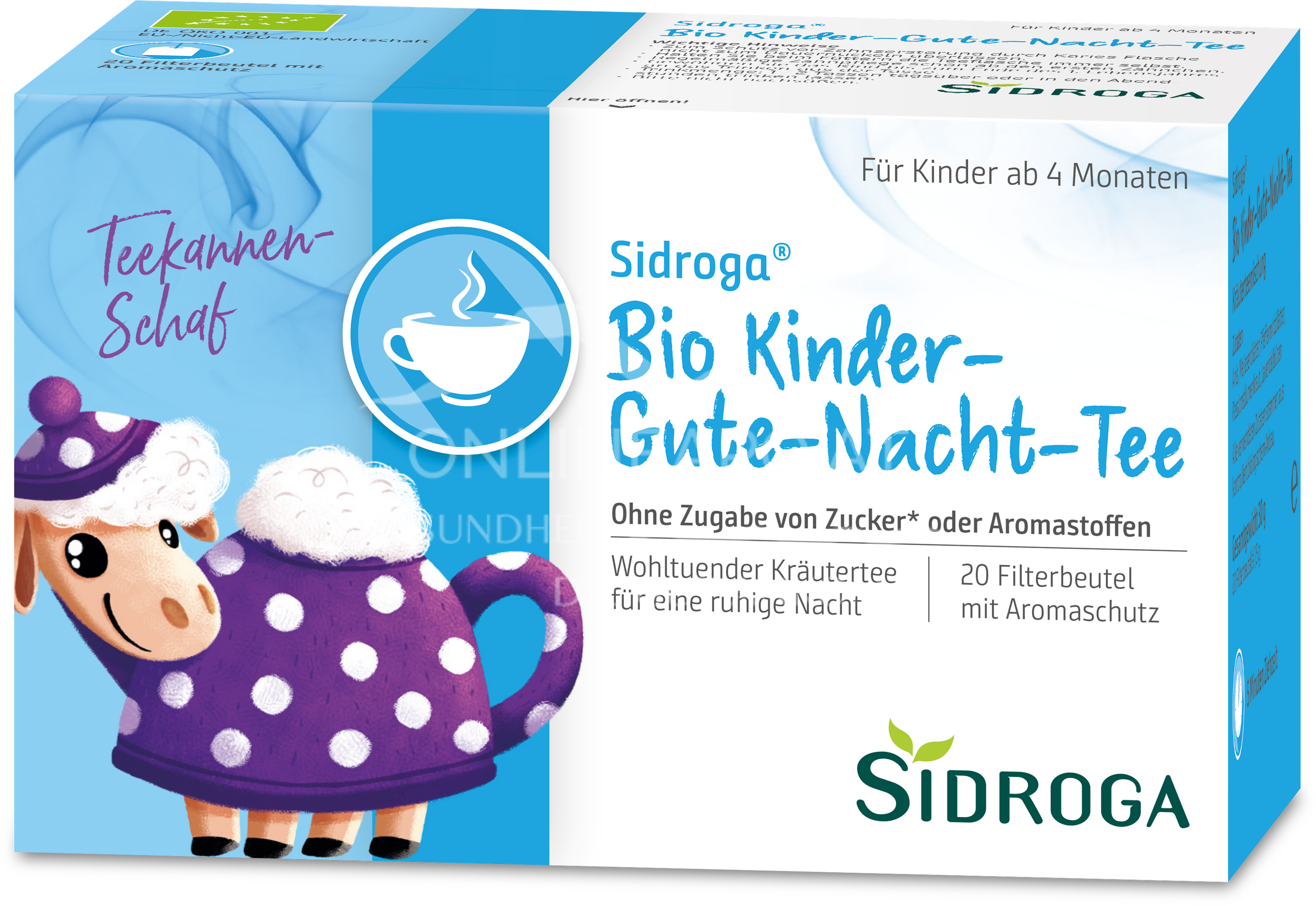 Sidroga® Bio Kinder-Gute-Nacht-Tee