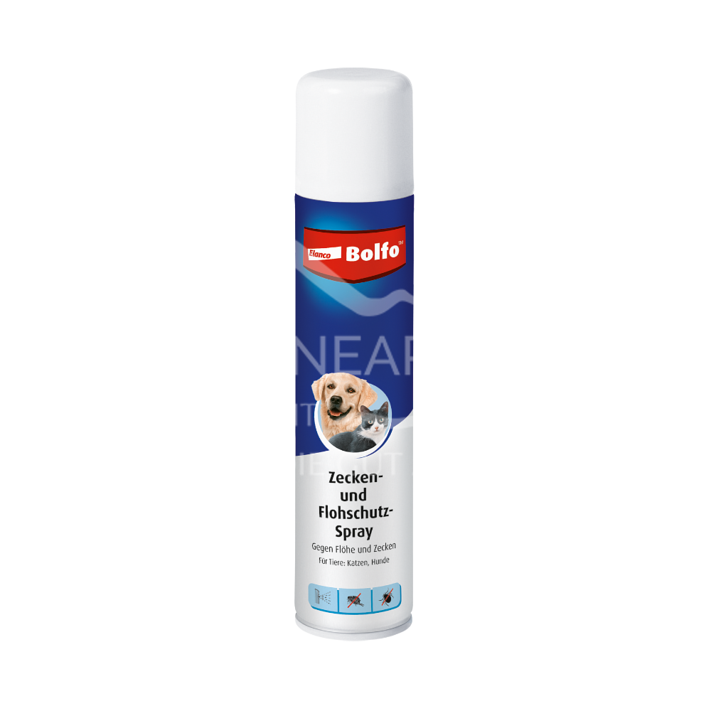 Bolfo® Zecken- und Flohschutz-Spray  2,5 mg/g, für Hunde und Katzen