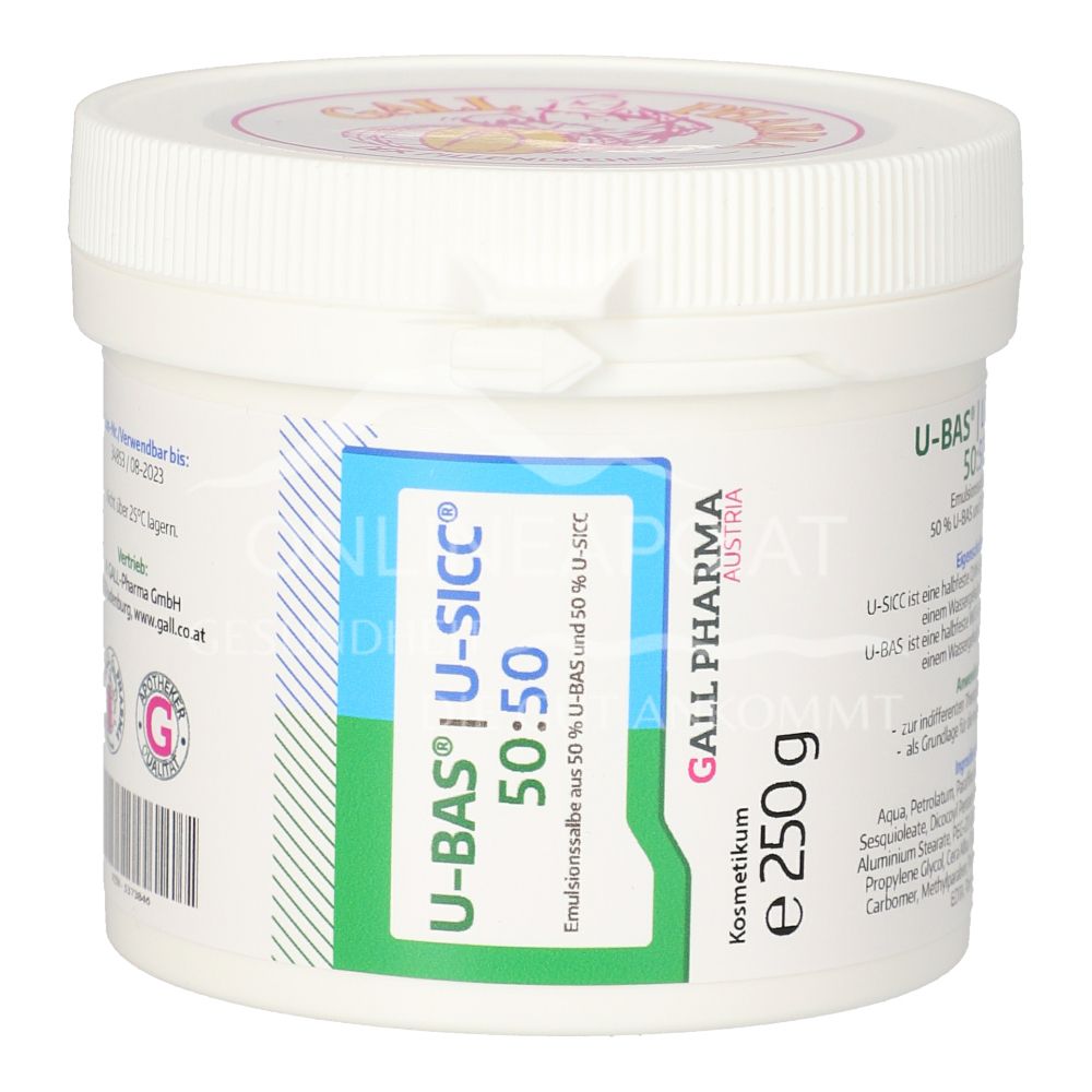 Gall Pharma U-Bas®/U-Sicc® 50:50 Emulsionssalbe